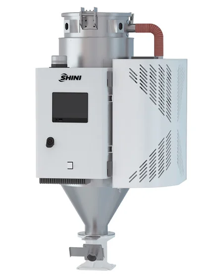 MDD Mini-Entfeuchtungstrockner Granulattrockner Kunststoffverarbeitung SHINI Schweiz